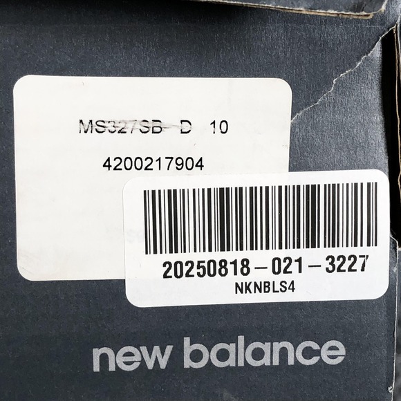 New Balance 327 Shoes Mens Size 10 Suede Mesh Lifestyle MS327SB Summer Fog main image 5